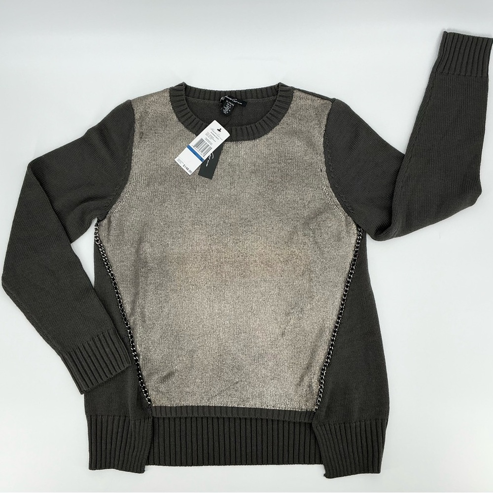 Kenneth Cole | The Abrienda Sweater | Pumice/Pewter | SW309SS09